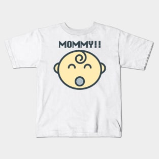 The mother and her baby Kids T-Shirt